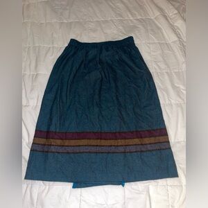 Vintage Angora & Lambswool Mary Flaherty Skirt